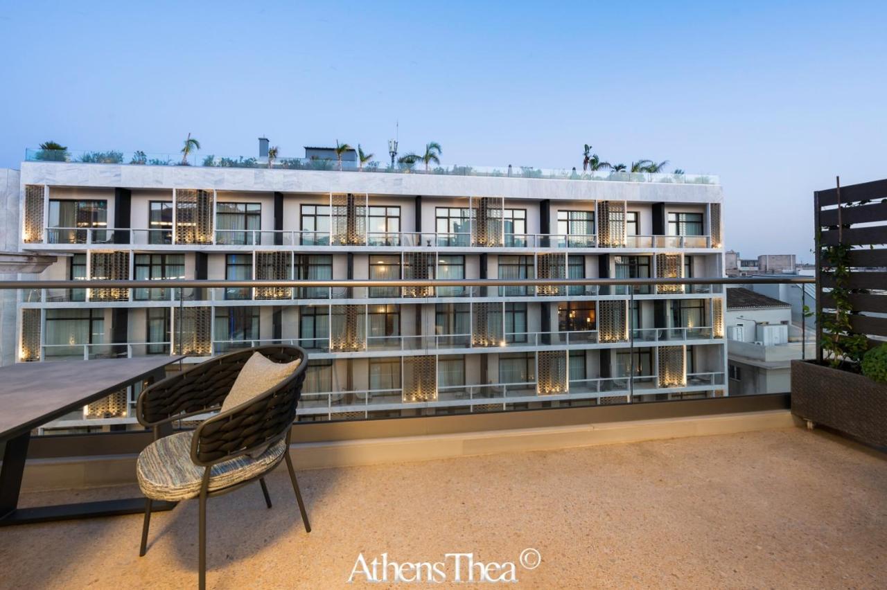 Athensthea Alpha Luxury Penthouse Apt In Omonia Atenas Exterior foto