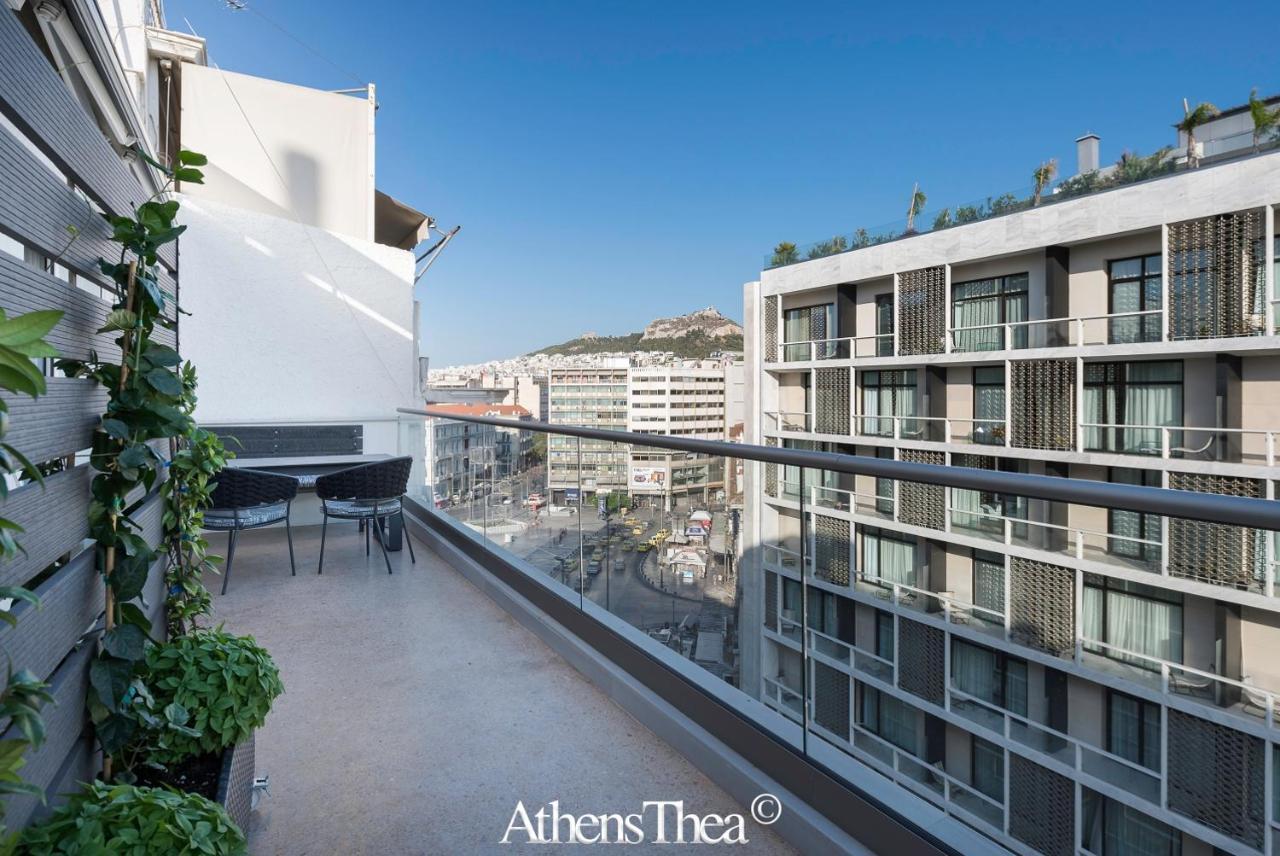 Athensthea Alpha Luxury Penthouse Apt In Omonia Atenas Exterior foto