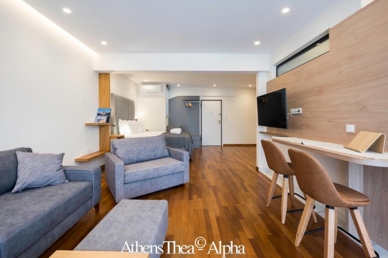 Athensthea Alpha Luxury Penthouse Apt In Omonia Atenas Exterior foto