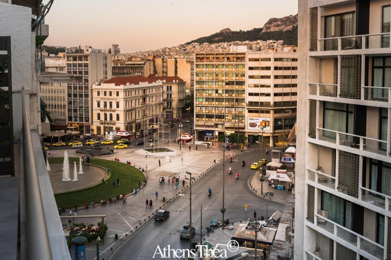 Athensthea Alpha Luxury Penthouse Apt In Omonia Atenas Exterior foto